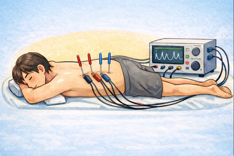 鍼通電（電気鍼）とは？若手鍼灸師が知っておきたい基礎知識と臨床活用のポイントの記事をイメージした図